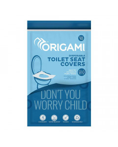 ORIGAMI DIPOSABLE TOILET SEAT COVERS 10.00 PCS ORIGAMI DIPOSABLE TOILET SEAT COVERS 10.00 PCS