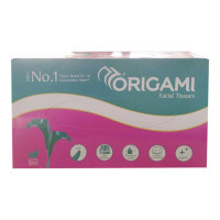 ORIGAMI SOFT FACIAL TISSUES BOX ECO 80 PULLS 2 PLY 1.00 NO