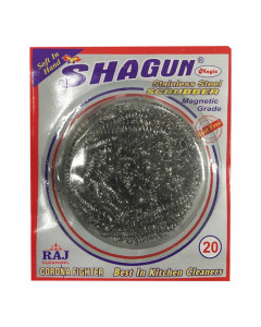 SHAGUN MAGIC STAINLESS STEEL SCRUBBER 1.00 PCS