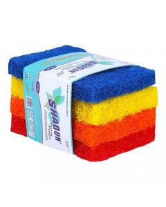 SHAGUN COLOUR SCRUB PAD S-14 4.00 PCS SHAGUN COLOUR SCRUB PAD S-14 4.00 PCS
