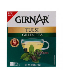 GIRNAR GREEN TEA TULSI 10 BAGS 1.00 NO GIRNAR GREEN TEA TULSI 10 BAGS 1.00 NO
