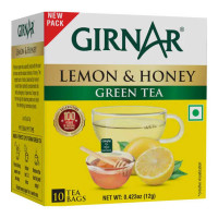 GIRNAR GREEN TEA LEMON & HONEY 10 BAGS 1.00 NO
