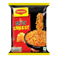 MAGGI SPICY CHEESY NOODLES 62 GM