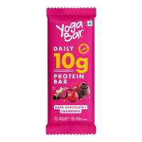 YOGABAR DAILY PROTEIN BAR DARK CHOCOLATE CRANBERRY 50 GM YOGABAR DAILY PROTEIN BAR DARK CHOCOLATE CRANBERRY 50 GM