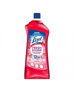 LIZOL FRESH & CLEAN BATHROOM CLEANER FLORAL 1.00 LTR LIZOL FRESH & CLEAN BATHROOM CLEANER FLORAL 1.00 LTR