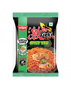 NISSIN GEKI SPICY VEG KOREAN NOODLES 80.00 GM