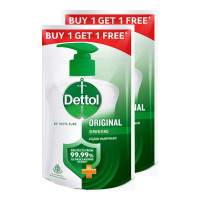 DETTOL ORIGINAL LIQUID HANDWASH 180 ML REFILL B1G1 1.00 NO