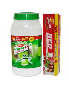 DABUR GLUCOSE D ENERGY DRINK 1.00 KG JAR DABUR GLUCOSE D ENERGY DRINK 1.00 KG JAR