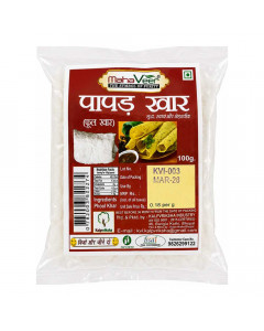 MAHAVEER PAPAD KHAR 100 GM
