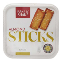 BAKE N SHAKE ALMOND STICKS COOKIES 250 GM