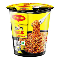 MAGGI SPICY GARLIC CUPPA NOODLES 70.50 GM MAGGI SPICY GARLIC CUPPA NOODLES 70.50 GM