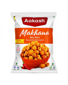 AAKASH MAKHANA PERI PERI 12.00 GM AAKASH MAKHANA PERI PERI 12.00 GM