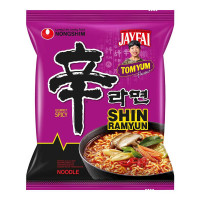 NONGSHIM SHIN RAMYUN GOURMET SPICY NOODLES 123.00 GM PACKET