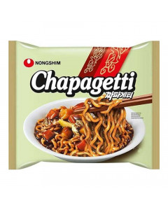 NONGSHIM INSTANT NOODLES CHAPAGHETTI WITH BLACK BEAN SAUCE 140.00 GM PACKET NONGSHIM INSTANT NOODLES CHAPAGHETTI WITH BLACK BEAN SAUCE 140.00 GM PACKET