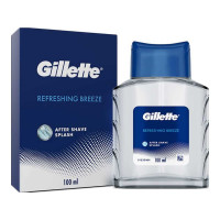 GILLETTE REFRESHING BREEZE AFTER SHAVE SPLASH 100.00 ML BOTTLE