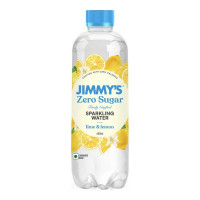 JIMMYS ZERO SUGAR SPARKLING WATER LIME AND LEMON 600.00 ML BOTTLE