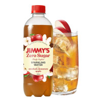 JIMMYS ZERO SUGAR SPARKLING WATER SMOKED CINNAMON APPLE 600.00 ML BOTTLE
