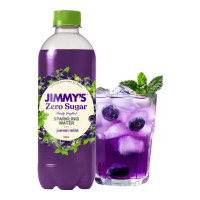 JIMMYS ZERO SUGAR SPARKLING WATER MINTY JAMUN 600.00 ML BOTTLE