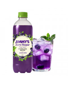 JIMMYS ZERO SUGAR SPARKLING WATER MINTY JAMUN 600.00 ML BOTTLE