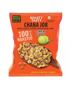 ROASTY TASTY ROASTED CHANA JOR LIME & CHILLI  150.00 GM PACKET