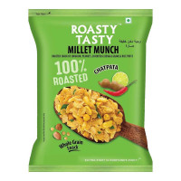 ROASTY TASTY MILLET MUNCH CHATPATA ROASTED NAMKEEN 150.00 GM PACKET