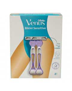 GILLETTE VENUS BIKINI SENSITIVE RAZOR 2.00 PCS GILLETTE VENUS BIKINI SENSITIVE RAZOR 2.00 PCS