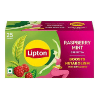 LIPTON RASPBERRY MINT GREEN TEA 1.00 NO BOX