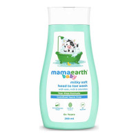 MAMAEARTH BABY MILKY SOFT HEAD TO TOE WASH 200.00 ML