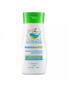 MAMAEARTH BABY DEEPLY NOURISHING BODY WASH 200.00 ML MAMAEARTH BABY DEEPLY NOURISHING BODY WASH 200.00 ML