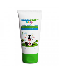 MAMAEARTH BABY MILKY SOFT FACE CREAM 60.00 GM MAMAEARTH BABY MILKY SOFT FACE CREAM 60.00 GM
