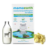 MAMAEARTH BABY MOISTURIZING BATHING BAR 2X 75.00 GM BAR