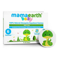 MAMAEARTH BABY NATURAL MOSQUITO REPELLENT 6 PATCHES 1.00 NO