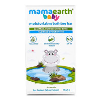 MAMAEARTH BABY MILKY SOFT BATHING BAR 2X 75.00 GM BAR