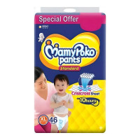 MAMY POKO PANTS STANDARD DIAPER XL 12-17 KG 46 PCS PACKET MAMY POKO PANTS STANDARD DIAPER XL 12-17 KG 46 PCS PACKET