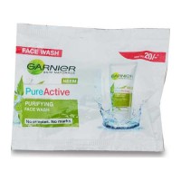 GARNIER PURE ACTIVE NEEM FACE WASH 15.00 GM TUBE