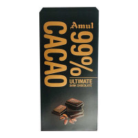 AMUL CACAO ULTIMATE DARK CHOCOLATE 125.00 GM