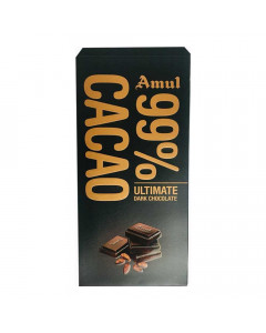 AMUL CACAO ULTIMATE DARK CHOCOLATE 125.00 GM AMUL CACAO ULTIMATE DARK CHOCOLATE 125.00 GM