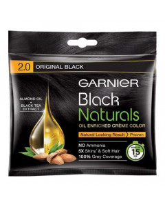GARNIER BLACK NATURALS 2.0 ORIGINAL BLACK COLOUR 20.00 GM SACHET GARNIER BLACK NATURALS 2.0 ORIGINAL BLACK COLOUR 20.00 GM SACHET