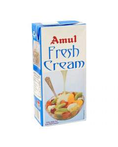 AMUL FRESH CREAM 1.00 LTR TETRAPACK