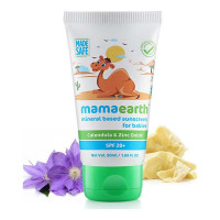 MAMAEARTH BABY MINERAL BASED SUNSCREEN SPF20+ 50.00 GM TUBE