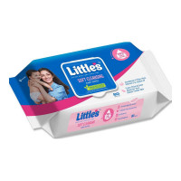 LITTLES SOFT CLEANSING BABY WIPES 80.00 PCS PACKET