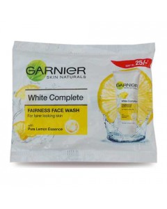 GARNIER WHITE COMPLETE FACE WASH 15 GM