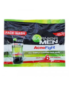 GARNIER MEN ACNO FIGHT FACE WASH 15.00 Gm Sachet GARNIER MEN ACNO FIGHT FACE WASH 15.00 Gm Sachet