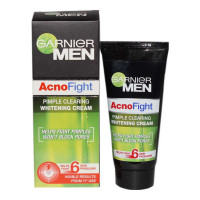 GARNIER MEN ACNO FIGHT PIMPLE CLEARING WHITENING CREAM 45.00 GM BOX