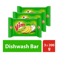 VIM DISHWASH BAR 3X 200.00 GM BAR