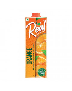 REAL ORANGE JUICE 1.00 LTR TETRAPACK