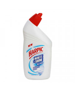 HARPIC WHITE & SHINE FLORAL RUSH BLEACH TOILET CLEANER 500.00 ML BOTTLE HARPIC WHITE & SHINE FLORAL RUSH BLEACH TOILET CLEANER 500.00 ML BOTTLE