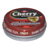 CHERRY BLOSSOM DARK TAN SHOE POLISH 40 GM