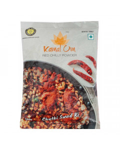 KAMAL OM RED CHILLI POWDER 200.00 GM PACKET