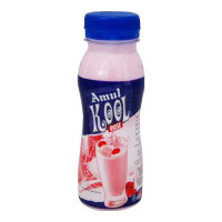 AMUL KOOL ROSE MILK 180 ML BOTTLE